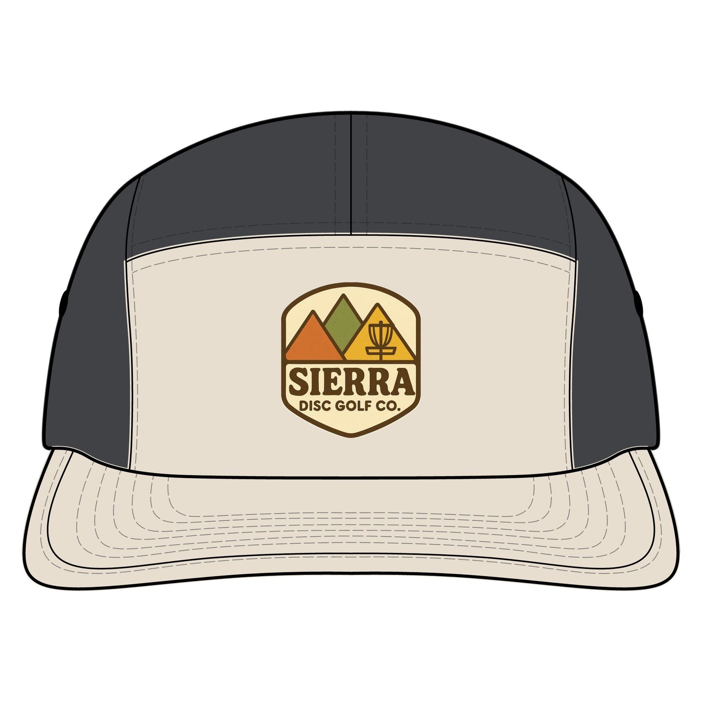 Sierra Disc Golf Two-Tone Nylon Cap — Outdoor Adventure Hat