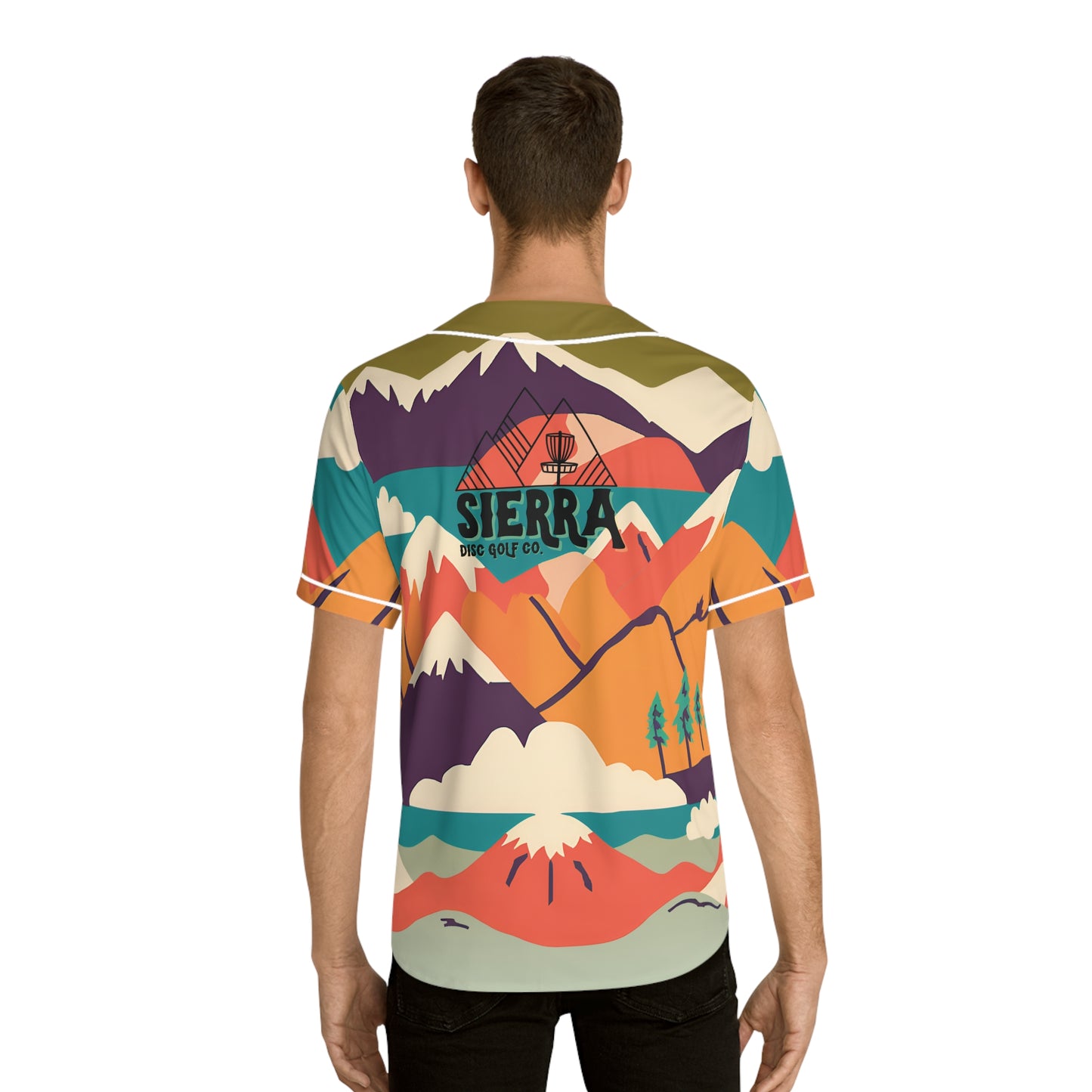 Team Sierra 2025 Men's Baseball Style Jersey - Adventure Awaits