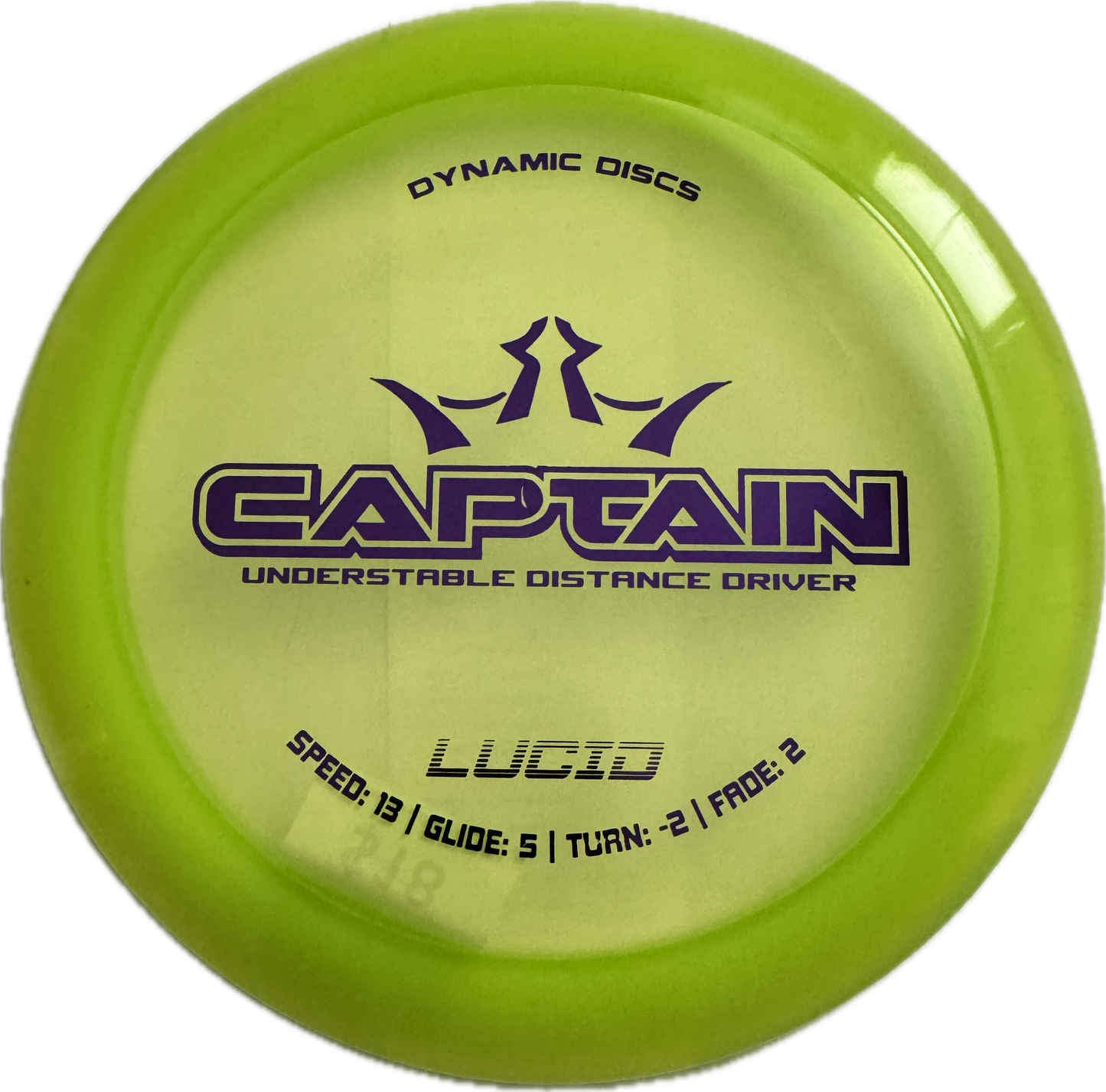 Captain - Dynamic Discs 13/5/-2/2