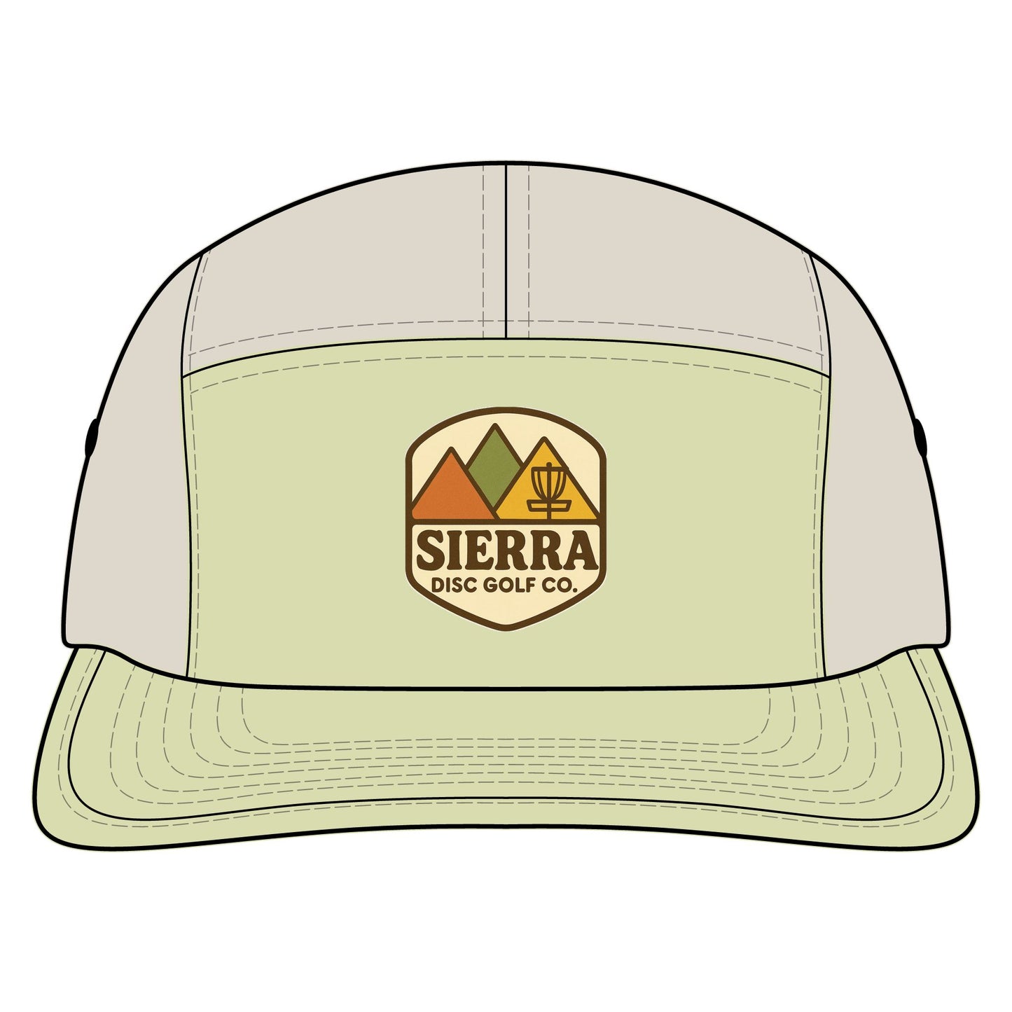 Sierra Disc Golf Two-Tone Nylon Cap — Outdoor Adventure Hat