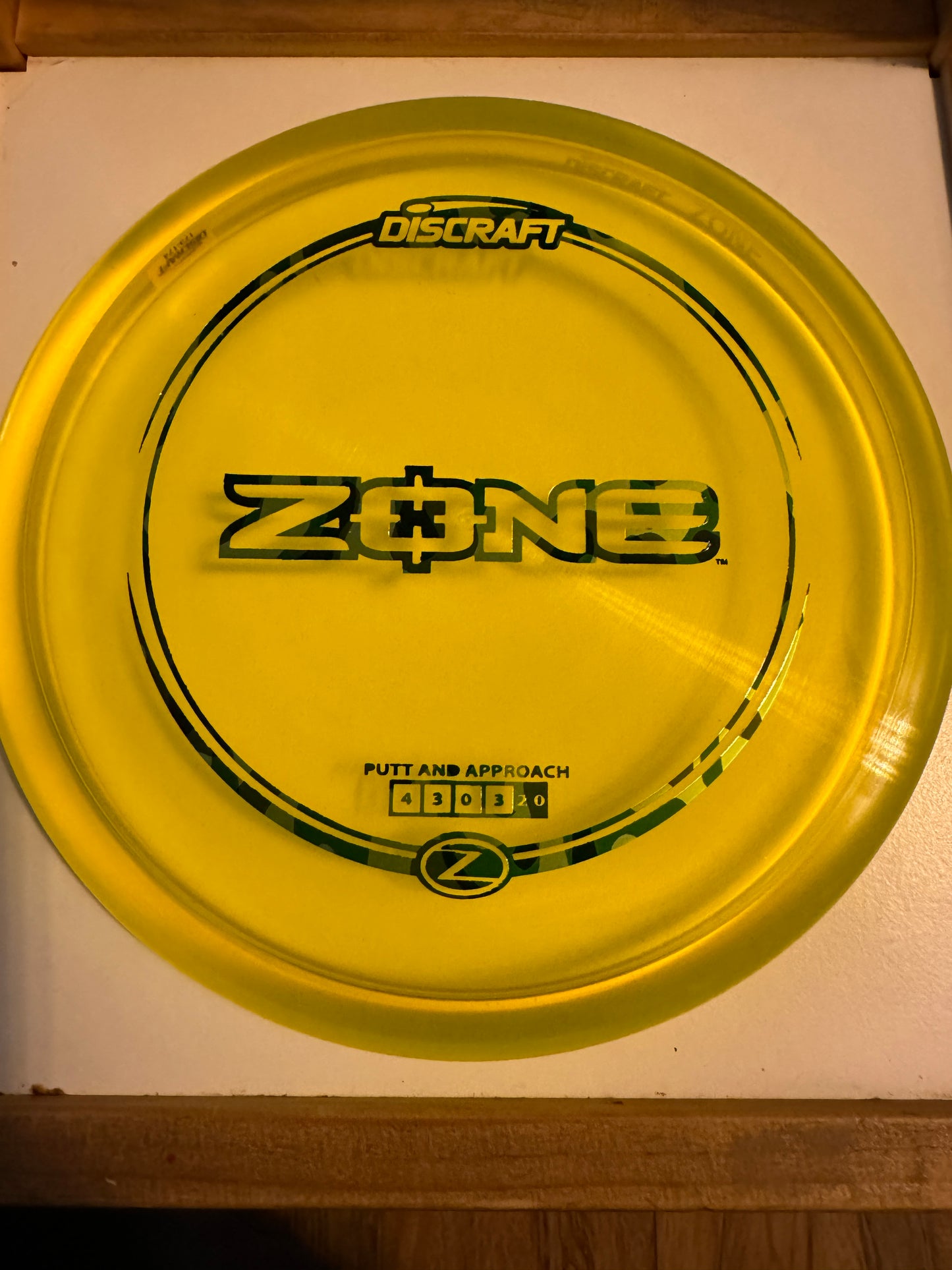 Zone - Discraft: 4/3/0/3