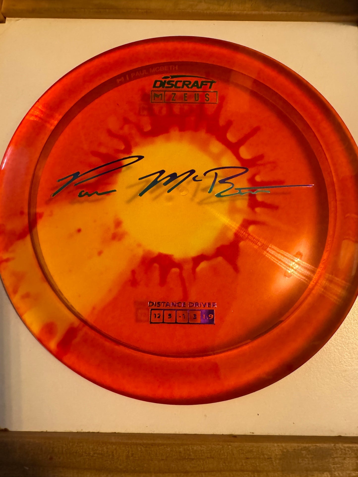 Zeus - Discraft: 12/5/-1/3